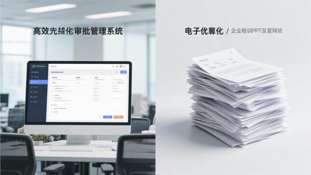 审批管理系统和传统审批流程的区别