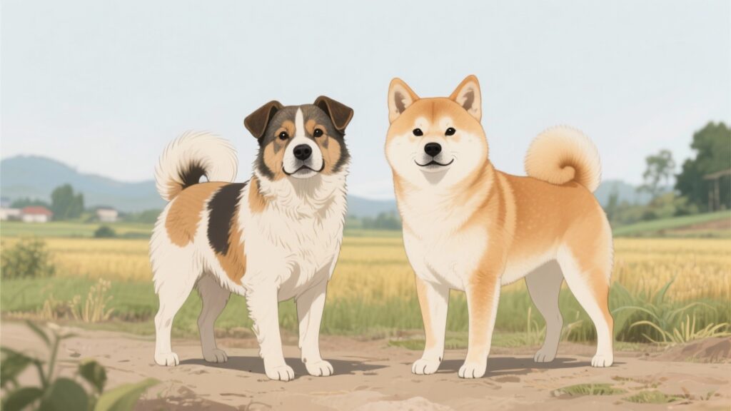 中华田园犬与柴犬的区别：如何轻松辨别？