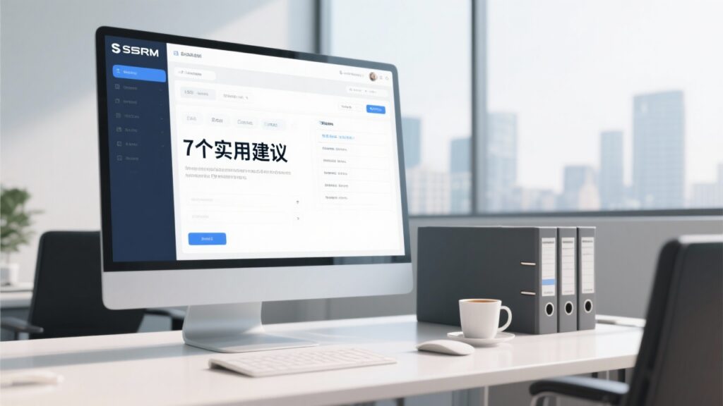 提升SRM系统效果的7个实用建议